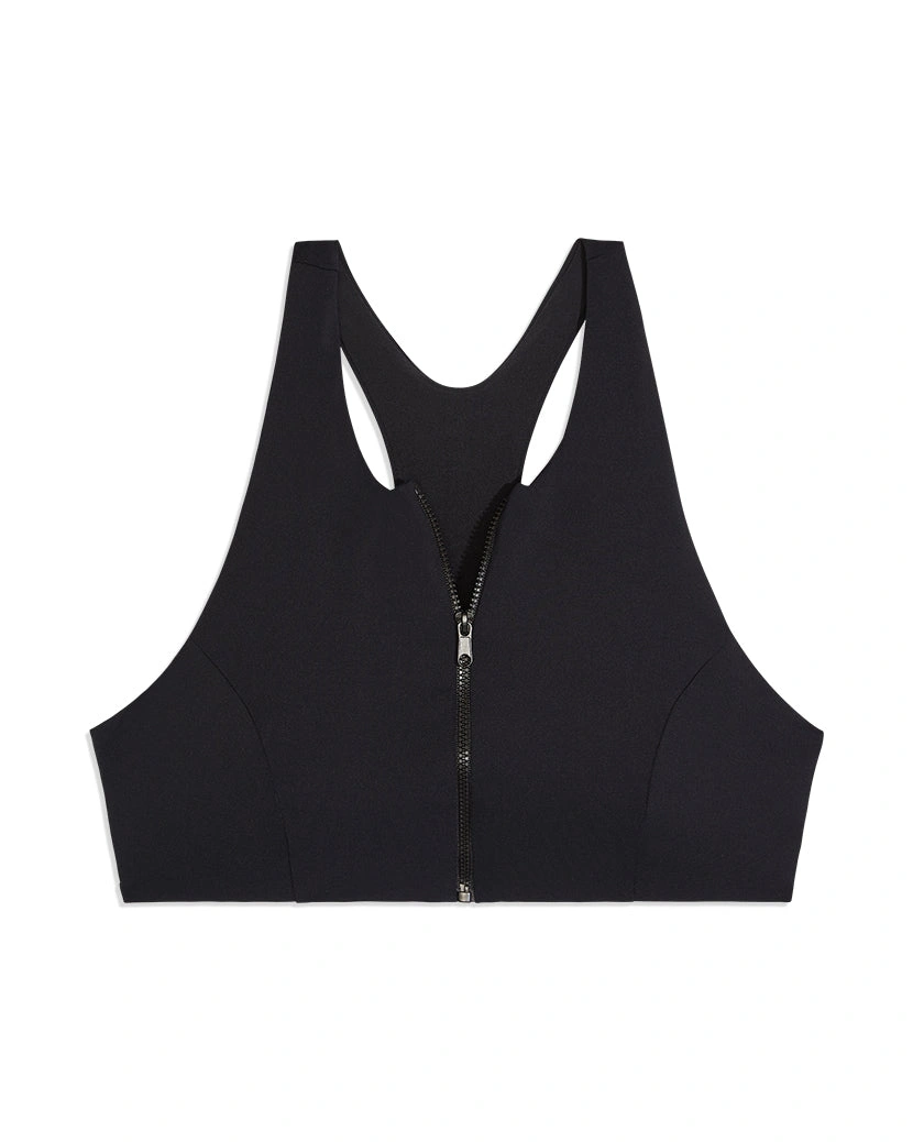 Reißverschluss Racerback Bikini Oberteil: Sexy Sommer-Look für Strand und Pool, dein Favorit unter der Sonne!